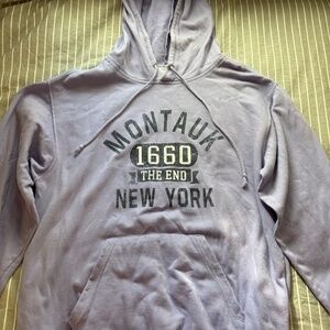 Women's Size L Lilac Montauk Hoodie
